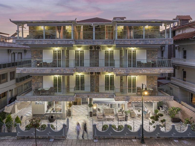 Ouzas Luxury Hotel Олимпиаки-Акти Экстерьер фото